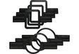Crestron SPKA-NCTP-IC411 – New-Construction Speaker Templates for Saros 4" In-Ceiling Speakers, Collared, 10-Pack Speaker Systems Crestron