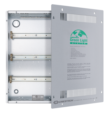 Crestron DIN-EN-3X18 – Enclosure for DIN Rail Devices, 3 DIN Rails, 18 M Wide Automation Modules Crestron