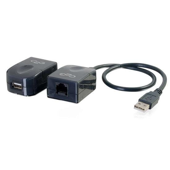 C2G CG29341 USB 1.1 Over Cat5 Superbooster™ Extender Dongle Kit