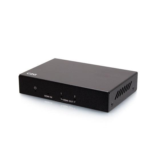 C2G C2G41600 2-Port HDMI® Distribution Amplifier Splitter - 4K 60Hz