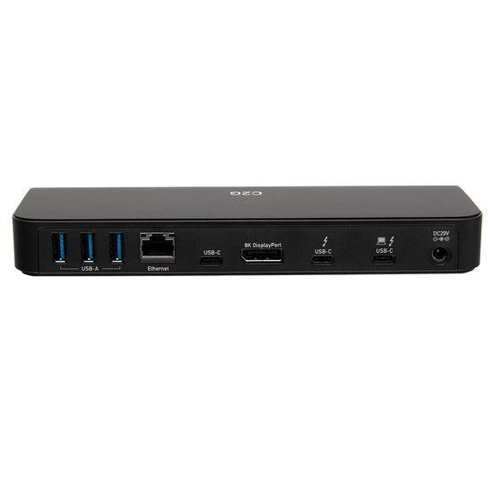 C2G C2G54536 Thunderbolt 3 Dock 8k 180W (TAA Compliant) - LIMITED AVAILABILITY