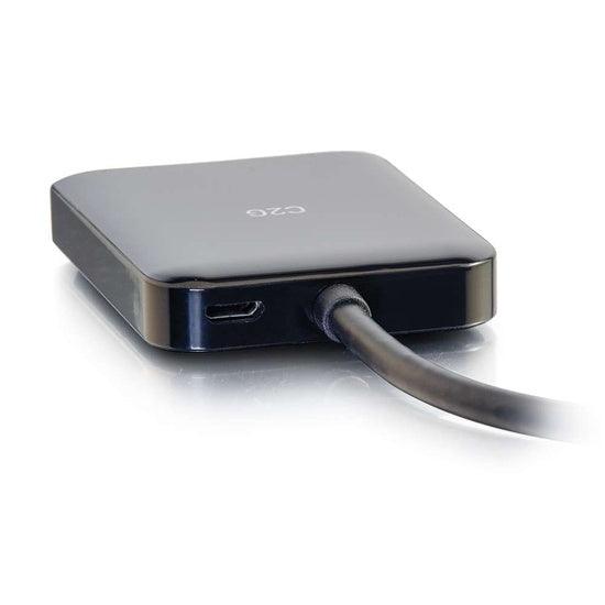 C2G CG54290 Mini DisplayPort™ 1.2 to Dual DisplayPort™ MST Hub - 4K