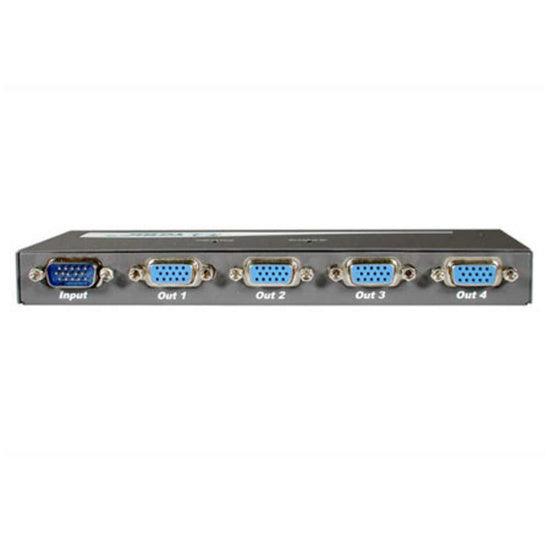 C2G CG29551 4-Port UXGA Monitor Splitter/Extender (Male Input)