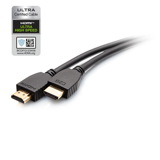 C2G 10ft (3m) C2G Plus Series Certified Ultra High Speed HDMI® Cable with Ethernet - 8K 60Hz- C2G10412