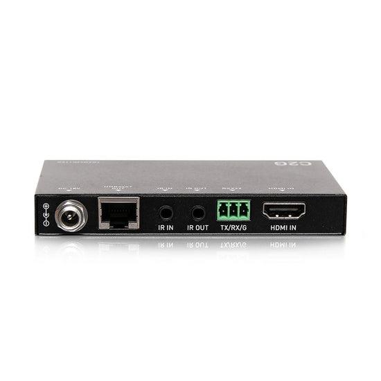 C2G C2G30014 HDMI® Ultra-Slim HDBaseT + RS232 and IR over Cat Extender Box Transmitter - 4K 60Hz