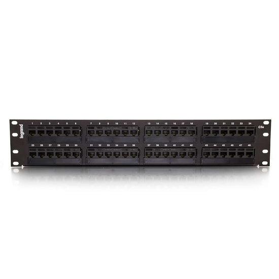 C2G CG37198 48-Port Cat5E 110-Type Patch Panel