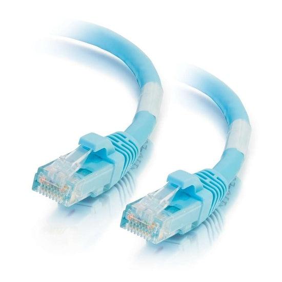 C2G CG50876 150ft Cat6a Snagless Unshielded UTP Ethernet Network Patch Cable (Aqua)