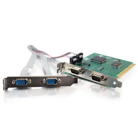 C2G CG26805 Lava™ Quattro-PCI 4-Port PCI 16550 DB9 Serial Card