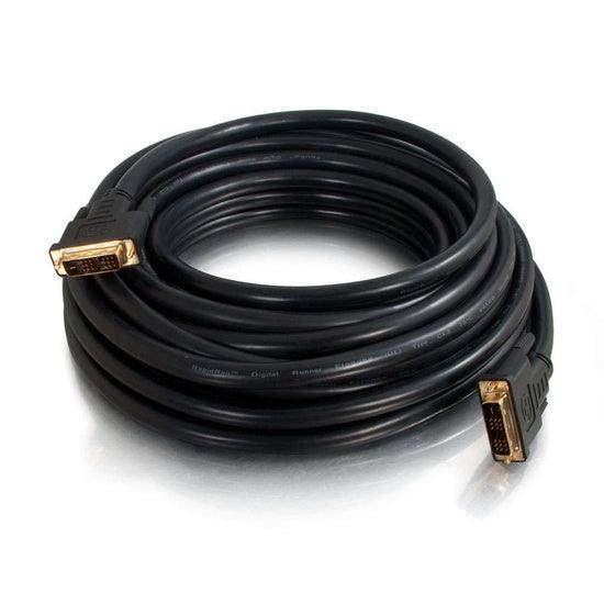 C2G CG41233 25ft Pro Series Single Link DVI-D™ Digital Video Cable M/M - In-Wall CL2-Rated