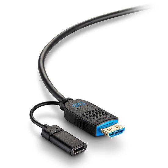 C2G C2G41484 50ft (15.2m) C2G Performance Series High Speed HDMI® Active Optical Cable (AOC) - 4K 60Hz Plenum Rated