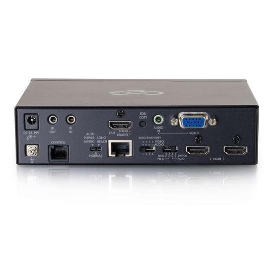 C2G CG29319 HDMI® and VGA plus Stereo Audio HDBaseT over Cat Extender Transmitter to Scaler/De-Embedder Kit (LIMITED AVAILABLITY)