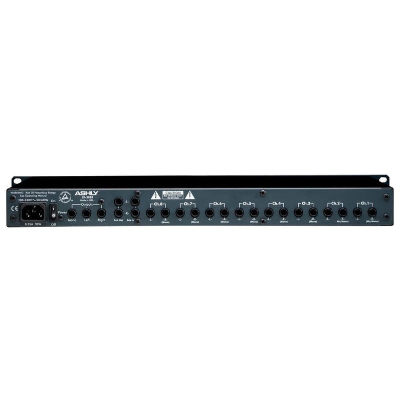 ASHLY LX-308B Mixer 8 Input Stereo Line, 1U