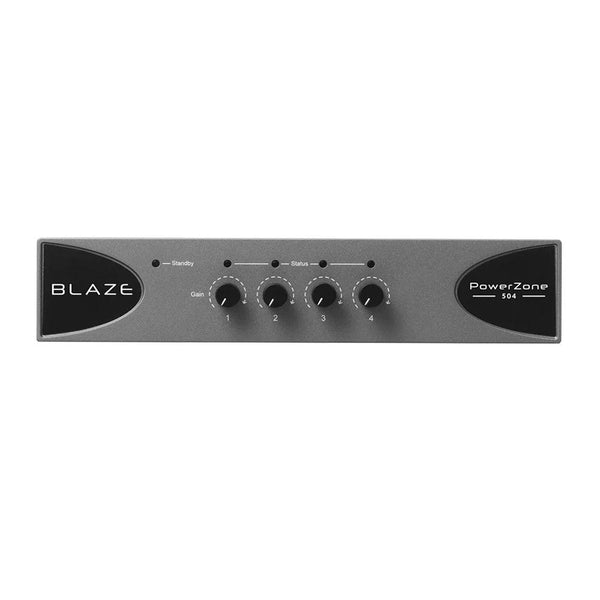 Blaze Audio PowerZone 504 - Compact 4 x 125W Install Power Amplifier - UBX-888-016