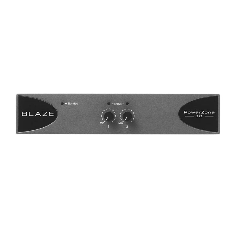 Blaze Audio PowerZone 252 - Compact 2 x 125W Install Power Amplifier - UBX-888-001