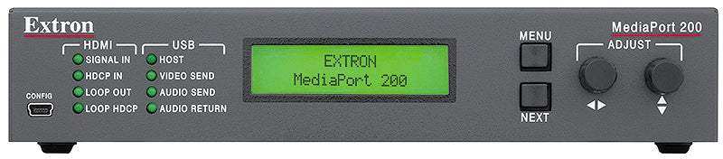 Extron MediaPort 200	HDMI and Audio to USB Scaling Bridge