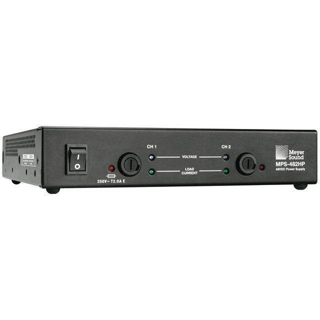 Meyer Sound MPS-488X 8-Channel Power Supply, 5-Pin Phoenix Output, 1RU w/monitor - Creation Networks