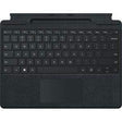 Microsoft Signature Keyboard/Cover Case with Slim Pen 2 for Microsoft Surface Pro 8, Surface Pro X Tablet - Black - Alcantara - Creation Networks