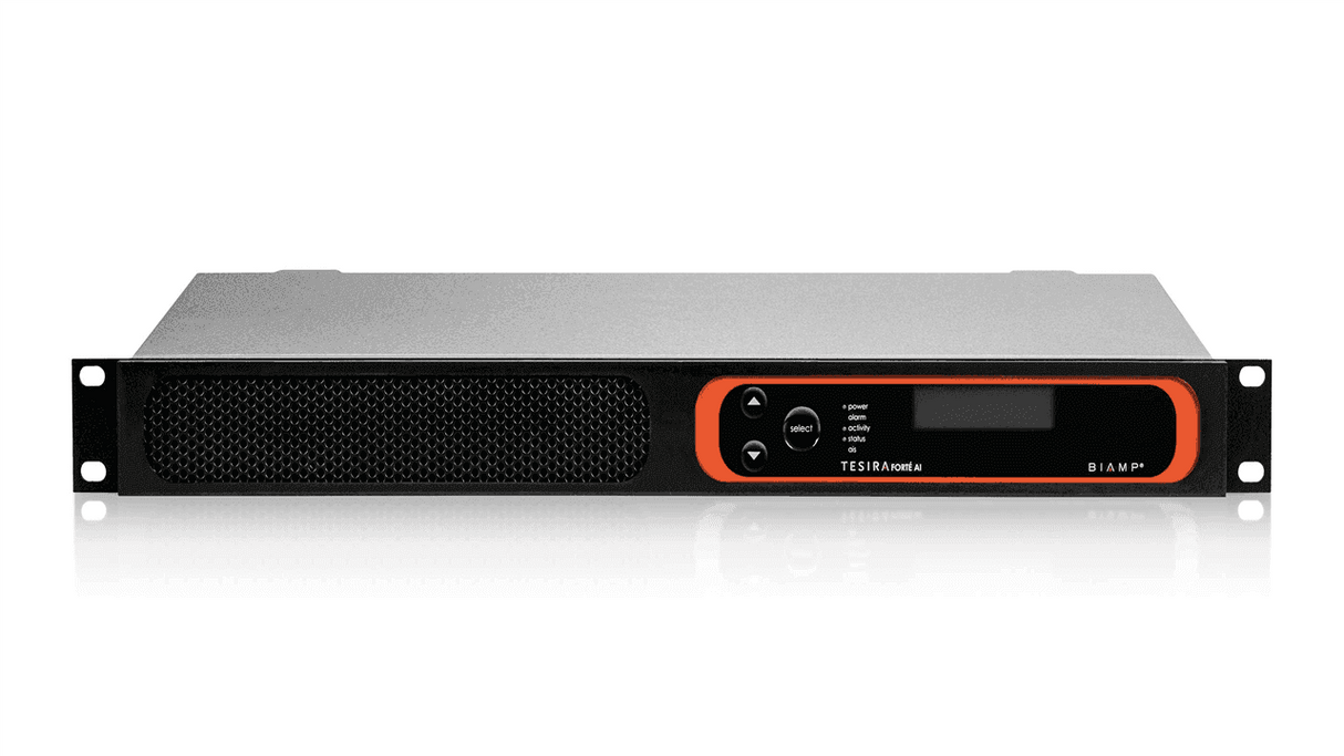 Microsoft Teams Large Meeting Room - Biamp Tesira DSP and Shure MXA920 - Creation Networks