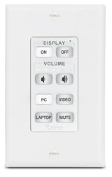 Extron MLC 62 RS D IR and RS-232 Control - Decorator-Style wallplate Video Extron