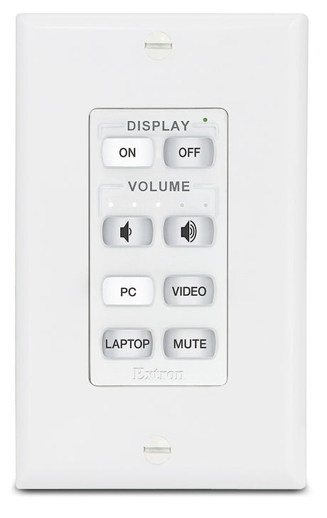 Extron MLC 62 RS D IR and RS-232 Control - Decorator-Style wallplate Video Extron