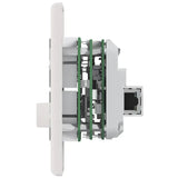 Extron MLC Plus 100 White and Black Faceplates, 2-Gang