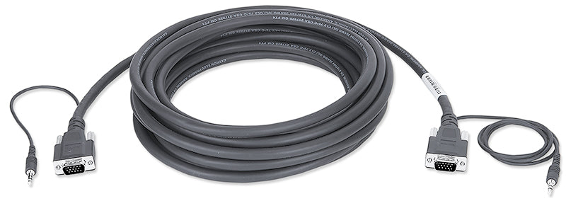 Extron Male to Male VGA and Audio Cables - Molded Connectors