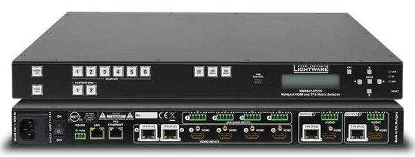 Lightware MMX6x2-HT220 Multiport HDMI and TPS Matrix Switcher - 91310032