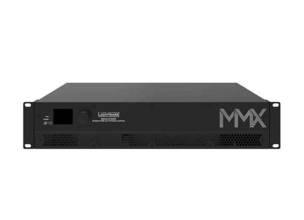 Lightware MMX8x4-HT400MC HDMI and TPS Matrix Switcher with Special Audio Inputs - 91310041