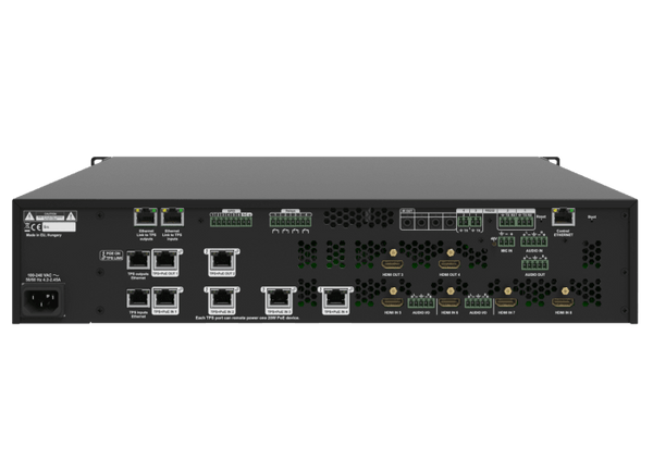 Lightware MMX8x4-HT420M HDMI and TPS Matrix Switcher with Special Audio Inputs and Multiport Control Options - 91310042