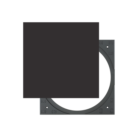 Sonance PS-C63R/PS-C43RTLP – Black Square Adapter with Grille Speaker Accessories Sonance