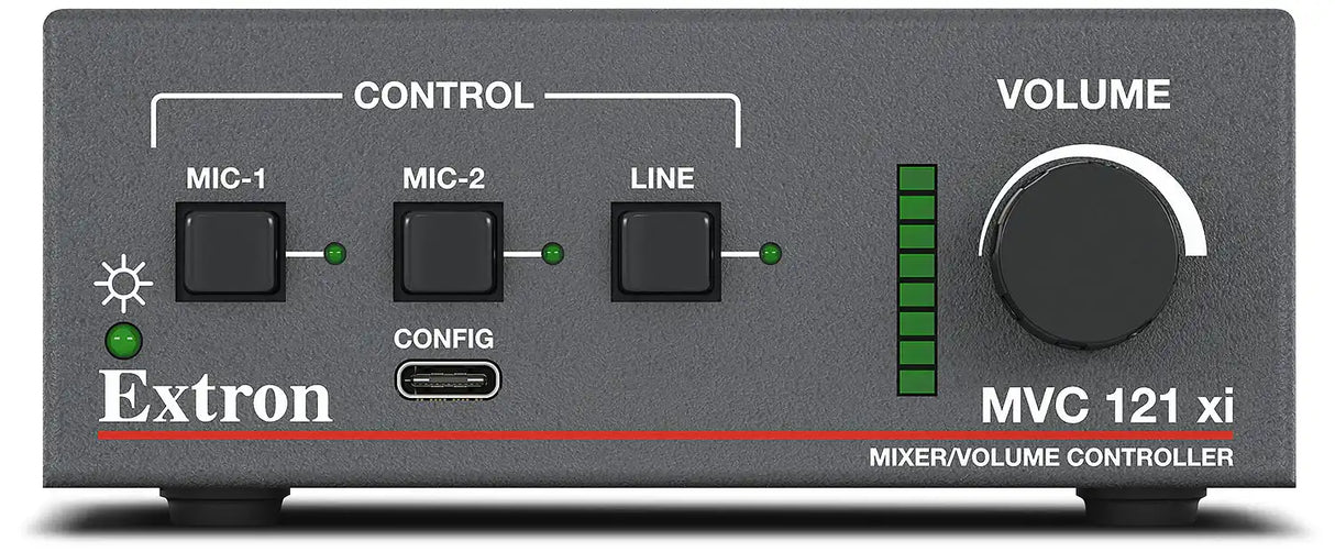Extron MVC 121 xi Three Source Audio Mixer with DSP Room Control Extron