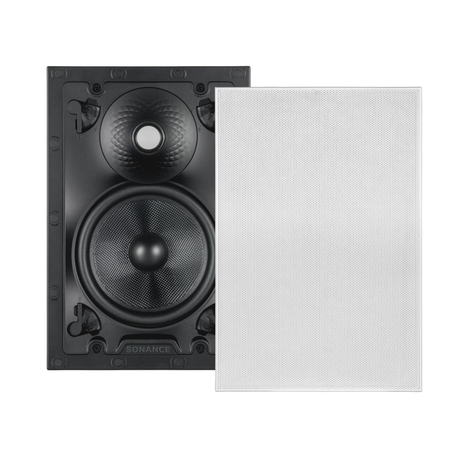 Sonance VX66 SST – Stainless Trim In-Wall Speaker In-Wall Speakers Sonance