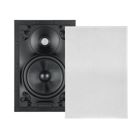 Sonance VX66 SST – Stainless Trim In-Wall Speaker In-Wall Speakers Sonance