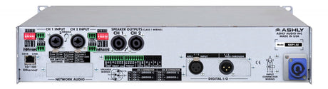 ASHLY NXP1.52 Network Multi-Mode Power Amp 2 x 1.5KW @ 2/4 Ohms & 70V, 1250W @ 8 Ohms w/ Protea DSP Amplifiers Ashly
