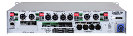 ASHLY NXP1.54 Network Multi-Mode Power Amp 4 x 1.5KW @ 2/4 Ohms & 70V, 1250W @ 8 Ohms w/ Protea DSP Amplifiers Ashly