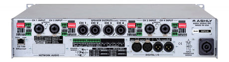 ASHLY NXP3.04 Network Multi-Mode Power Amp 4 x 3KW @ 2, 2KW @ 4, 1250W @ 8 or 2450W @ 70V w/ Protea DSP Amplifiers Ashly