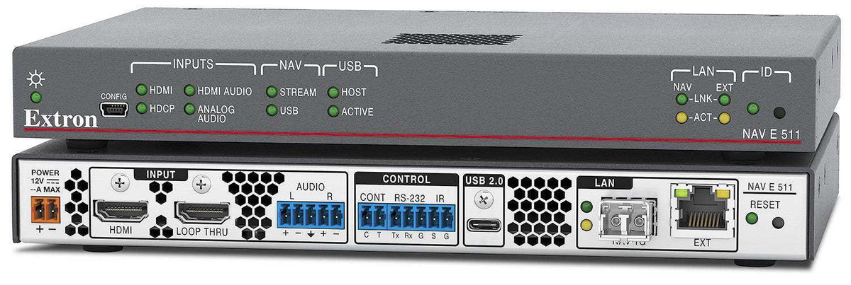 Extron Nav Encoder Extron NAV E 511 Singlemode — 1G Fiber AV over IP Encoder | Creation ...