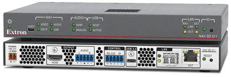 Extron NAV SD 511 1G Fiber HDMI, Eth, USB Scaling Decoder-Singlemode AV over IP Scaling Decoder Extron