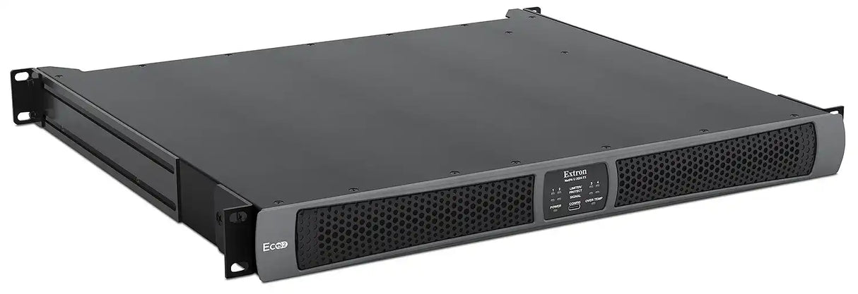 Extron NetPA U 2004 FX Four Channel Configurable Output Amplifier with Dante and DSP 200 Watts Audio Amplifiers Extron