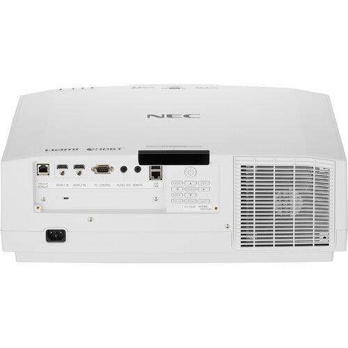 NECWUXGA LCD, 8000 Lumen Advanced Professional Laser Installation Projector (White) - NP-PV800UL-W1 - Creation Networks
