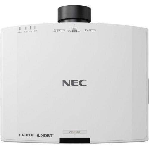NECWUXGA LCD, 8000 Lumen Advanced Professional Laser Installation Projector (White) - NP-PV800UL-W1 - Creation Networks