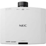 NECWUXGA LCD, 8000 Lumen Advanced Professional Laser Installation Projector (White) - NP-PV800UL-W1 - Creation Networks