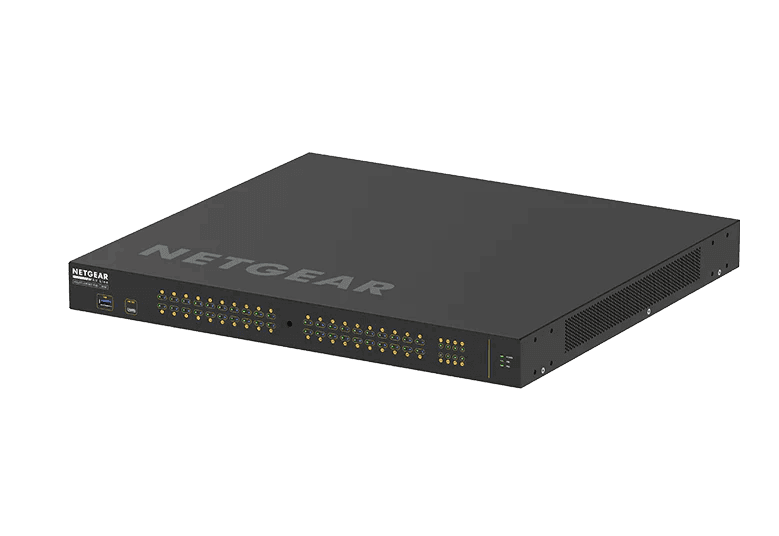 Netgear AV Line M4250-40G8XF-PoE+ (GSM4248PX)40x1G PoE+ 960W and 8xSFP+ Managed Switch - GSM4248PX-100NAS - Creation Networks