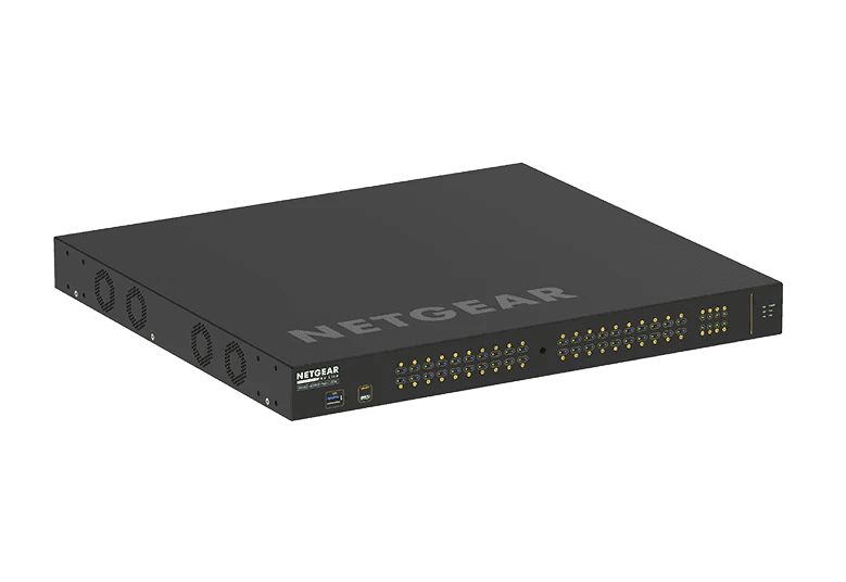 Netgear AV Line M4250-40G8XF-PoE+ (GSM4248PX)40x1G PoE+ 960W and 8xSFP+ Managed Switch - GSM4248PX-100NAS - Creation Networks