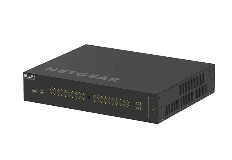 Netgear AV Line M4250-40G8XF-PoE++ (GSM4248UX) 40x1G PoE++ 2,880W and 8xSFP+ Managed Switch - GSM4248UX-100NAS - Creation Networks