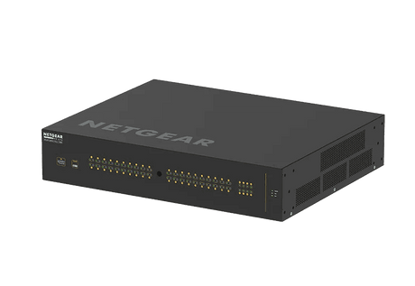 Netgear AV Line M4250-40G8XF-PoE++ (GSM4248UX) 40x1G PoE++ 2,880W and 8xSFP+ Managed Switch - GSM4248UX-100NAS - Creation Networks