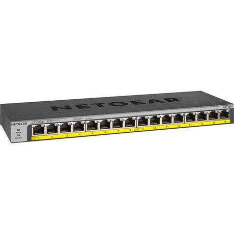 Netgear GS116PP-100NAS 16-Port Gigabit PoE+ Compliant Unmanaged Switch - Creation Networks