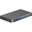 Netgear GS524UP-100NAS 24-Port PoE++ Compliant Gigabit Unmanaged Network Switch - Creation Networks