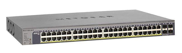 Netgear GS752TPP-300NAS 48-Port Gigabit PoE+ Smart Managed Pro Switch with 4 SFP Ports (760W) - Creation Networks