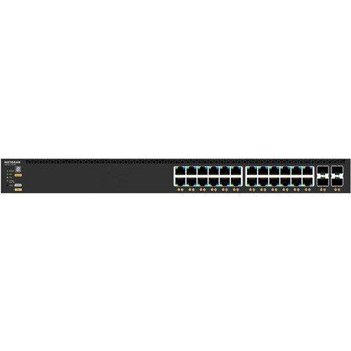 NETGEAR GSM4328-100NES 28PT M4350-24G4XF MANAGED SWITCH - Creation Networks